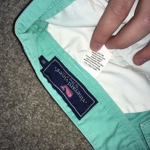 Vineyard Vines mint shorts